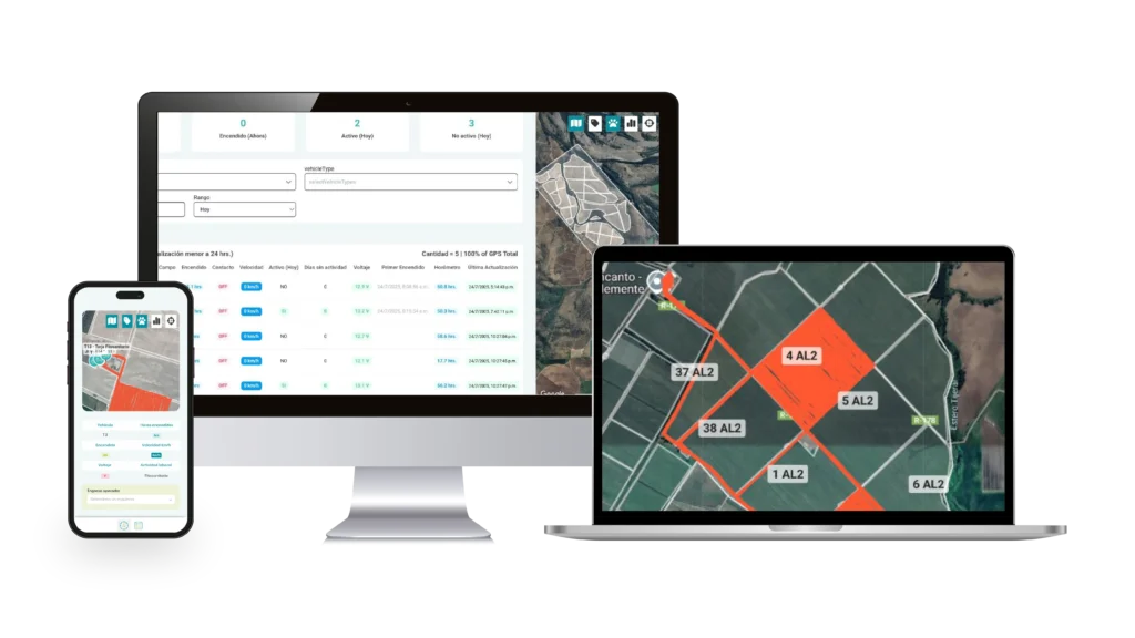 mantenimiento de maquinaria agrícola con Agro GPS
